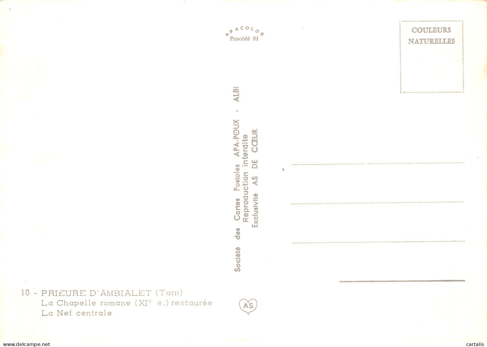 81-AMBIALET-N°4200-C/0223 - Sonstige & Ohne Zuordnung