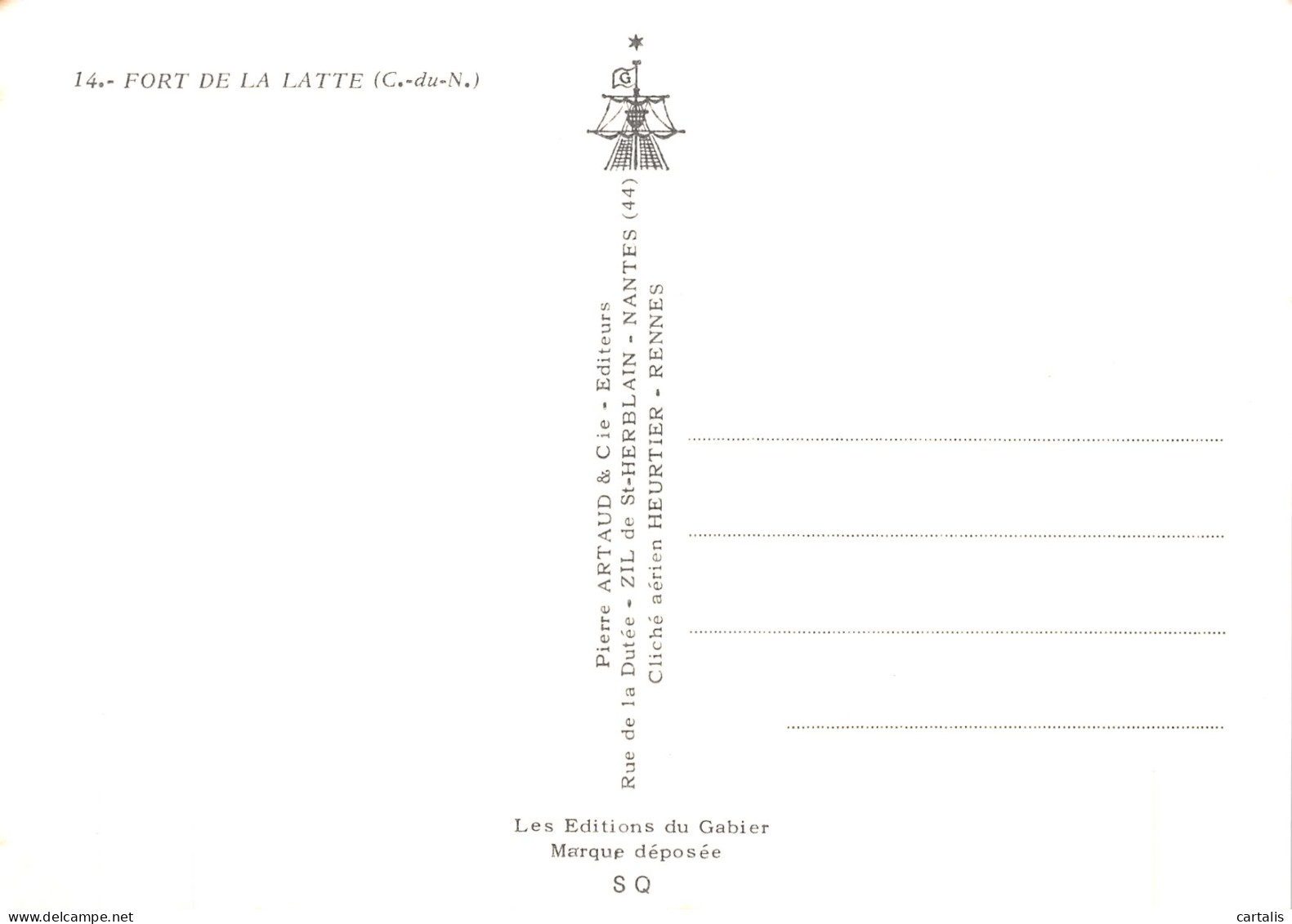 22-FORT LA LATTE-N°4200-C/0121 - Sonstige & Ohne Zuordnung