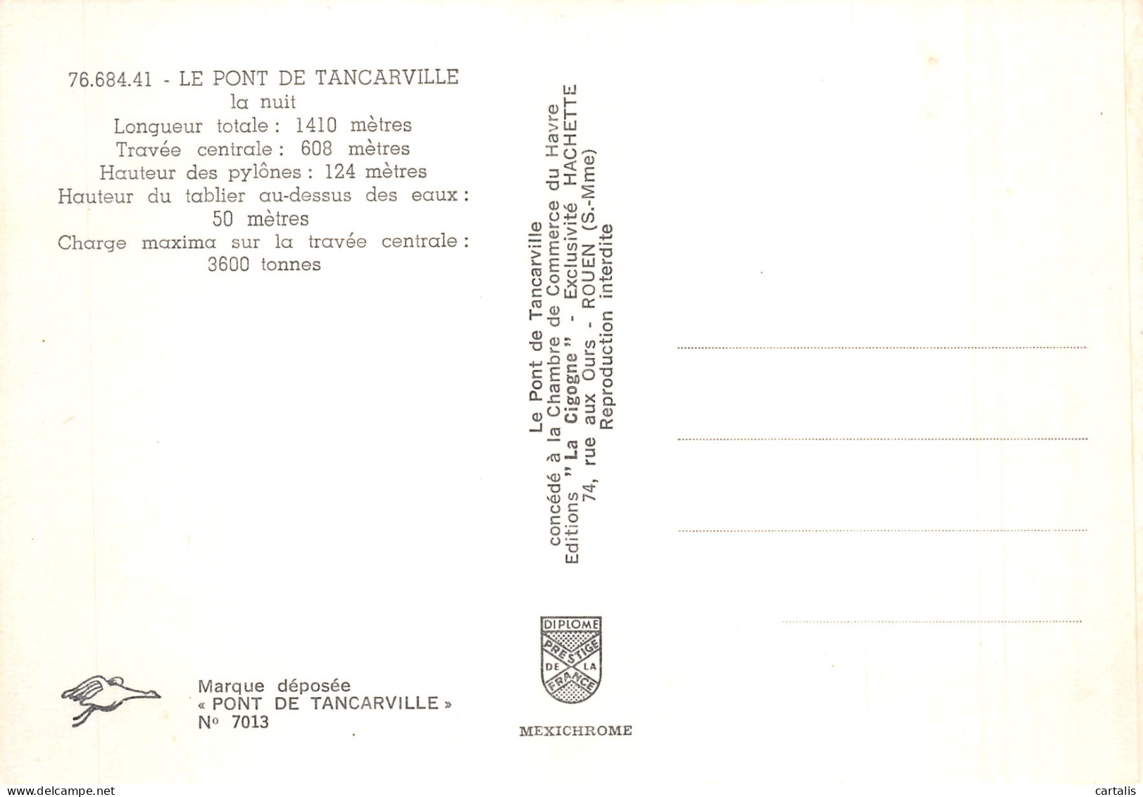 76-PONT DE TANCARVILLE-N°4200-C/0079 - Sonstige & Ohne Zuordnung