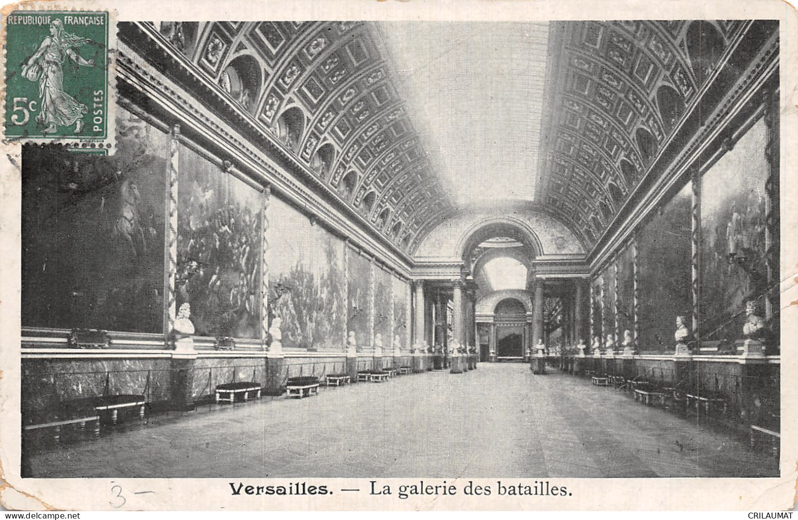 78-VERSAILLES GALERIE DES BATAILLES-N°5146-F/0137 - Versailles (Château)