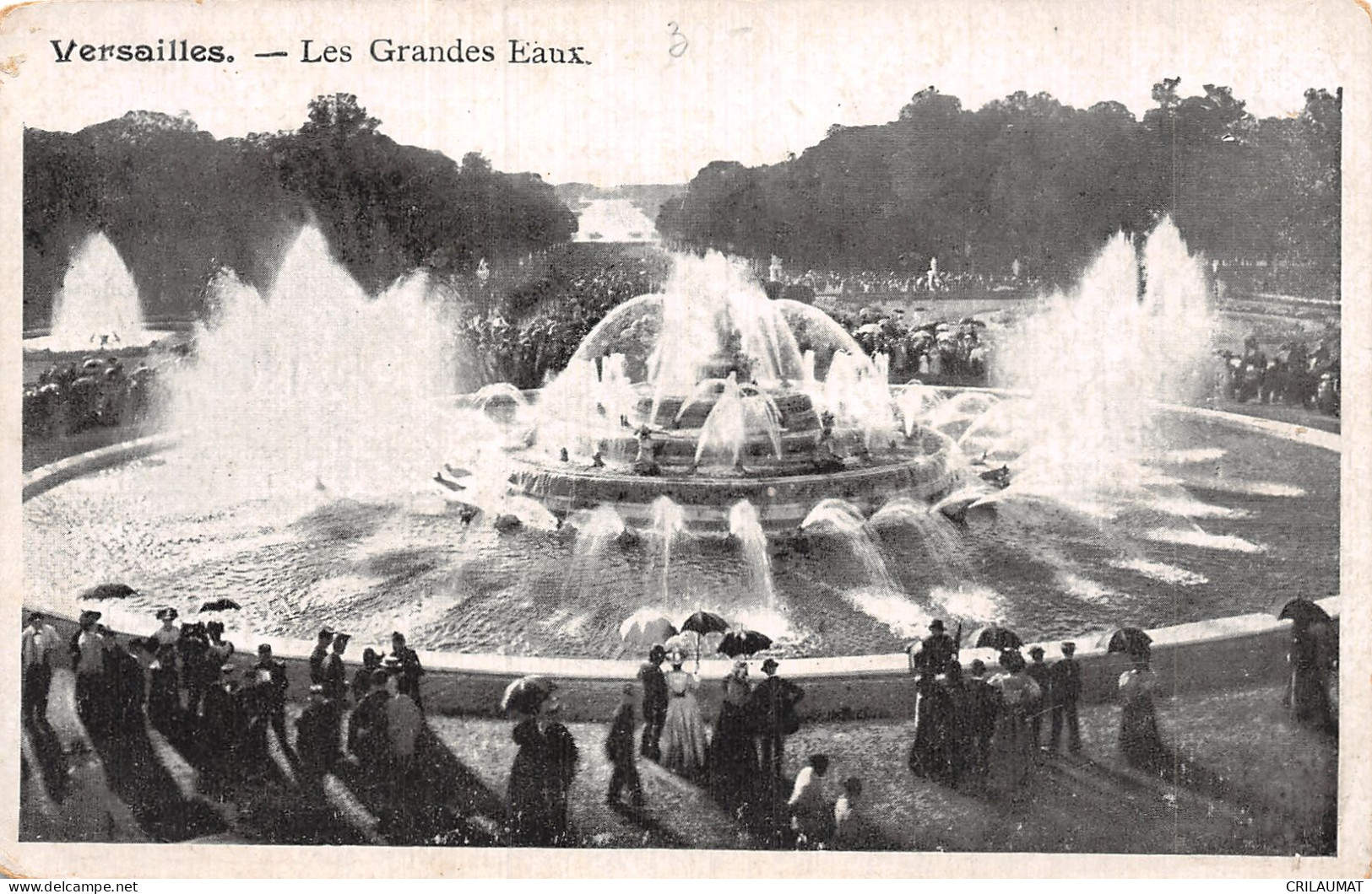 78-VERSAILLES LES GRANDES EAUX-N°5146-F/0107 - Versailles (Schloß)