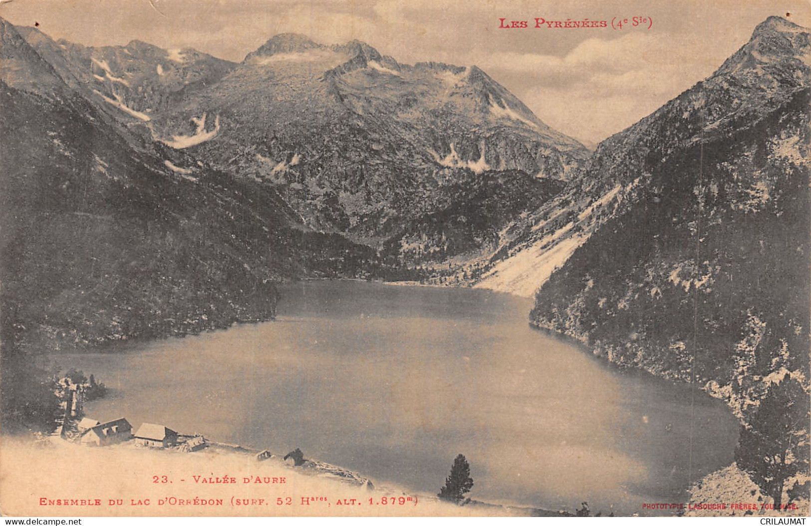 65-LAC D ORREDON-N°5146-F/0017 - Autres & Non Classés