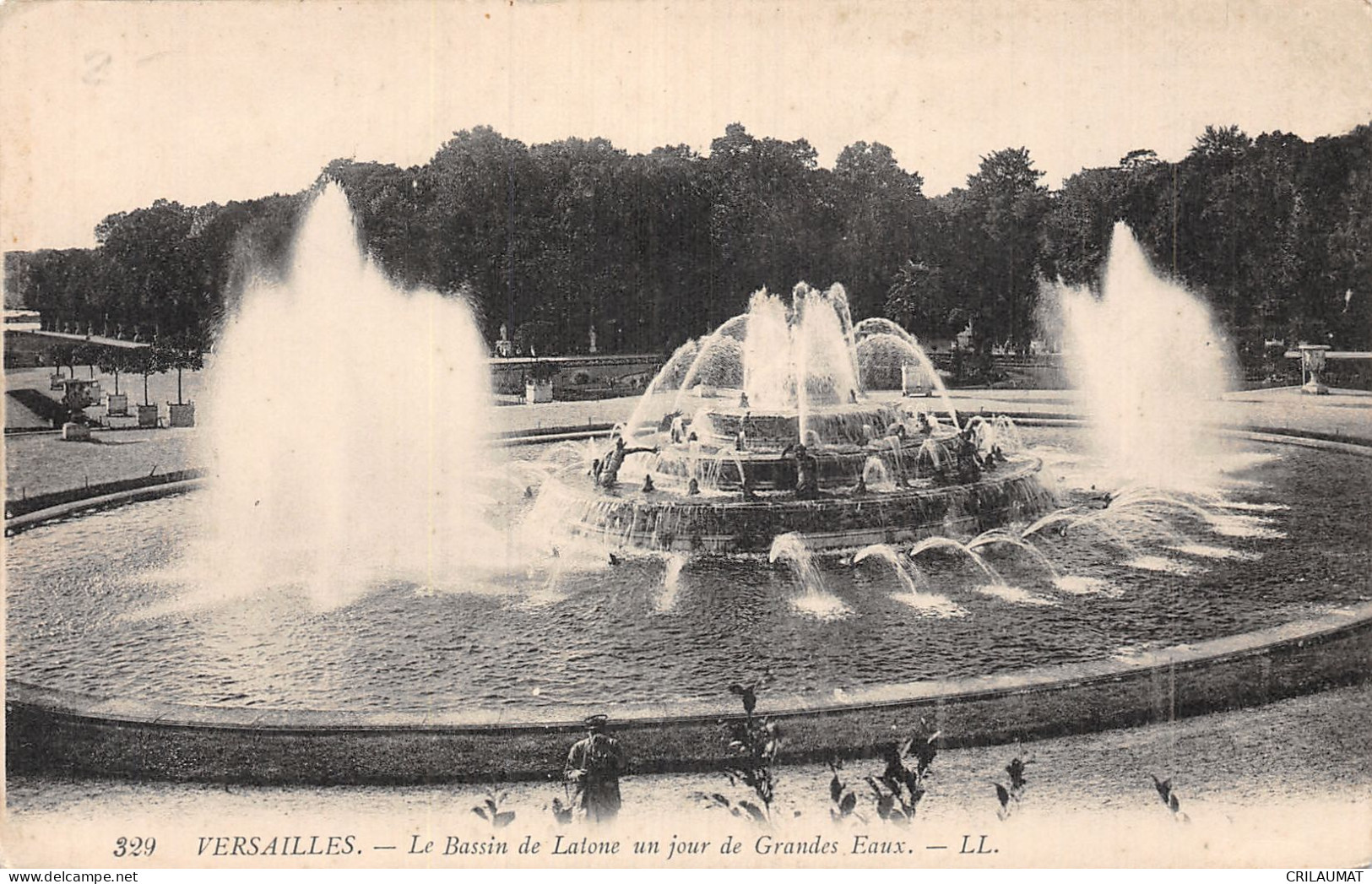 78-VERSAILLES BASSIN DE LATONE-N°5146-E/0347 - Versailles (Schloß)