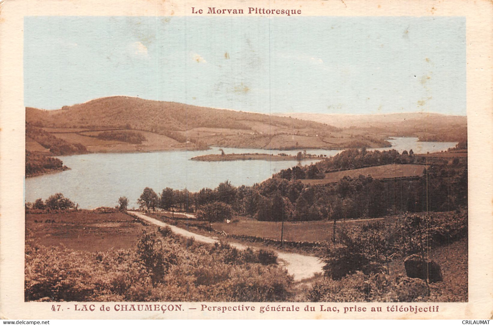 58-LAC DE CHAUMECON-N°5146-E/0317 - Autres & Non Classés