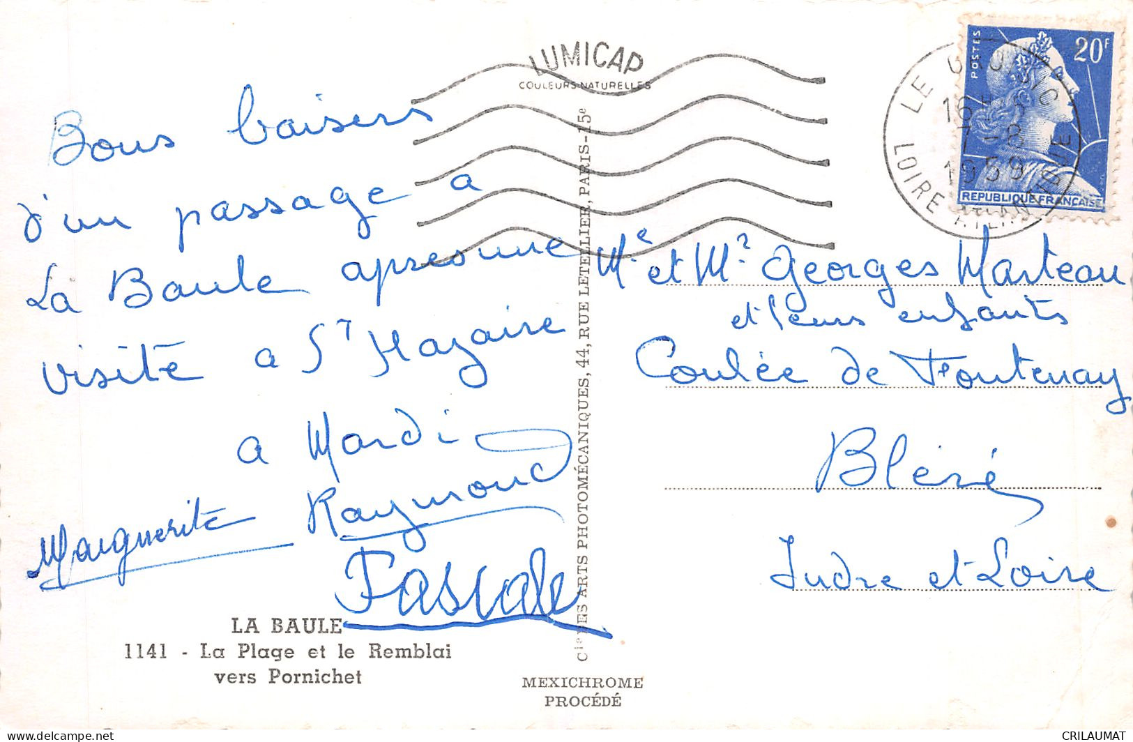 44-LA BAULE-N°5146-E/0307 - La Baule-Escoublac