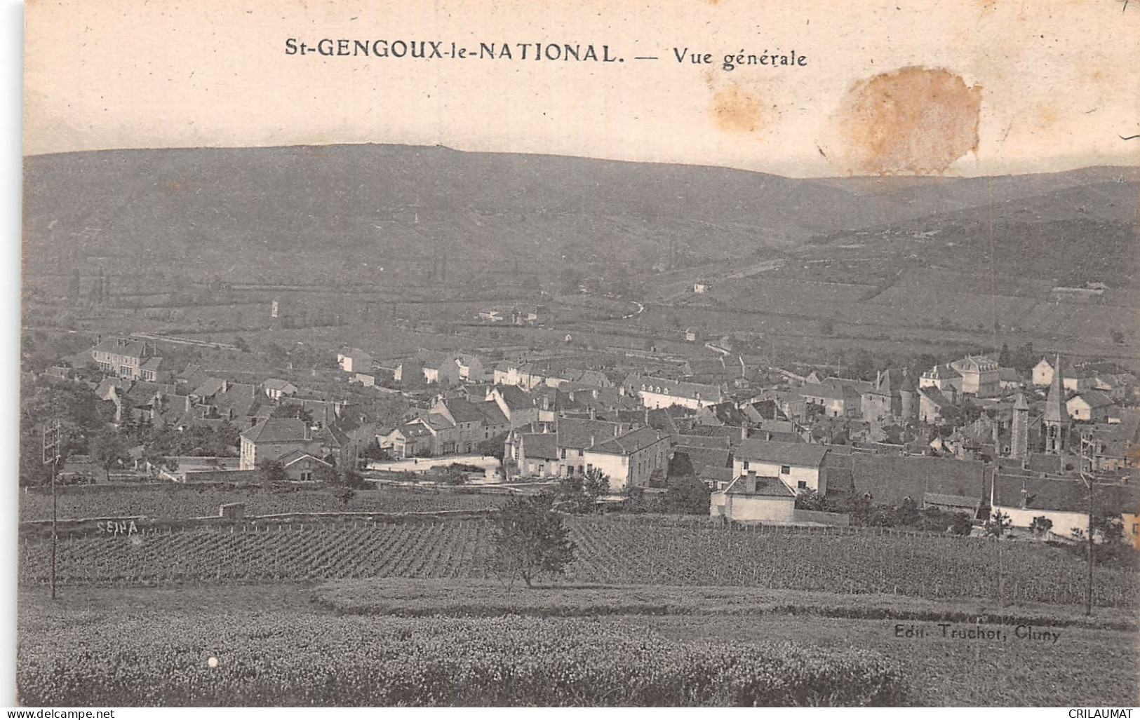 71-SAINT GENGOUX LE NATIONAL-N°5146-E/0265 - Other & Unclassified