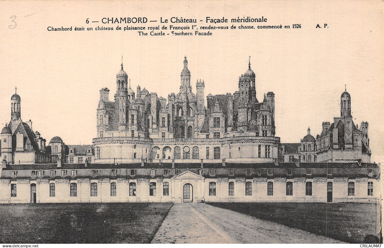 41-CHAMBORD-N°5146-E/0147 - Chambord