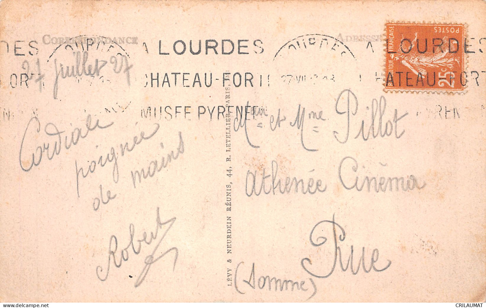 65-LOURDES-N°5146-E/0127 - Lourdes