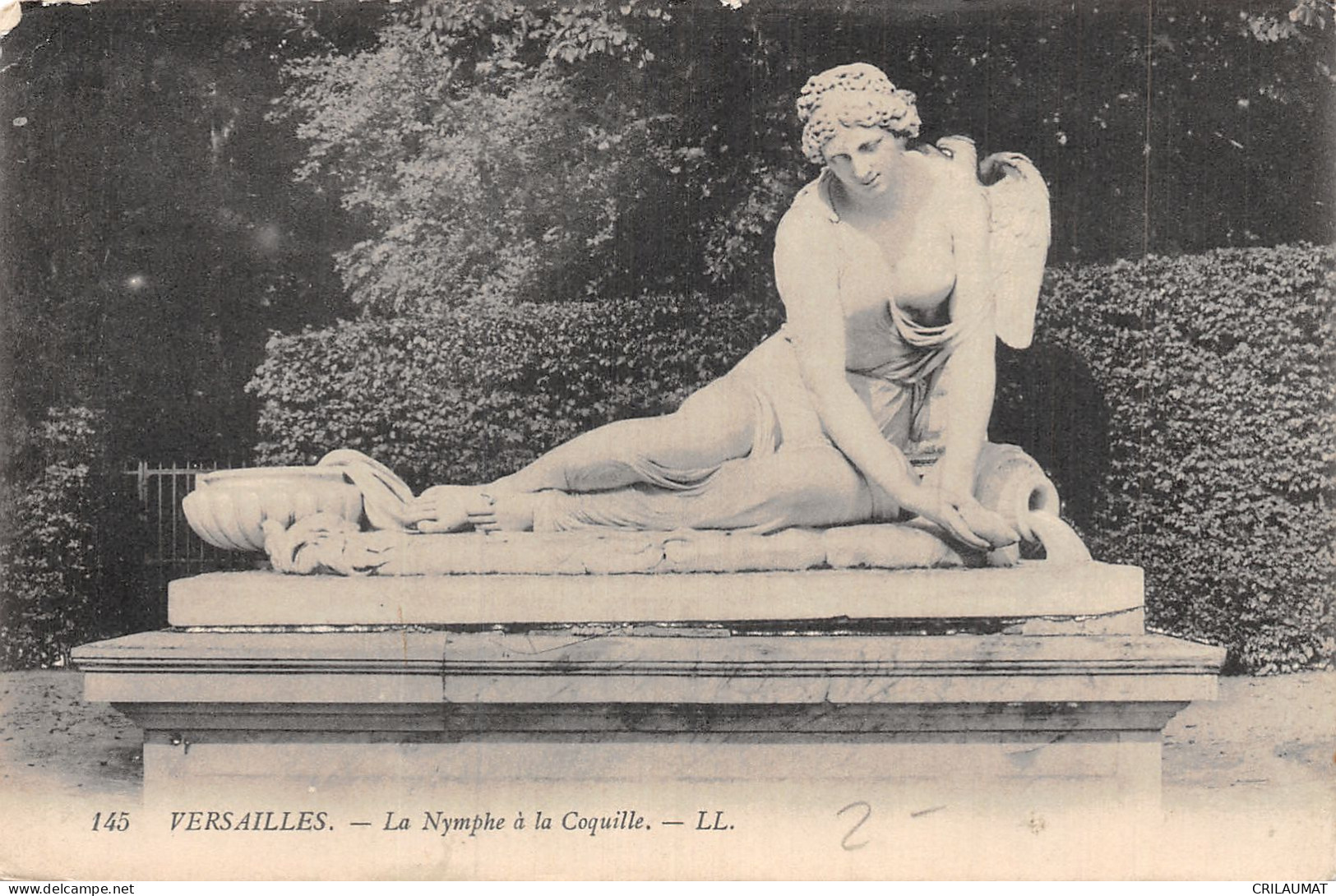 78-VERSAILLES LA NYMPHE A LA COQUILLE-N°5146-E/0089 - Versailles (Schloß)