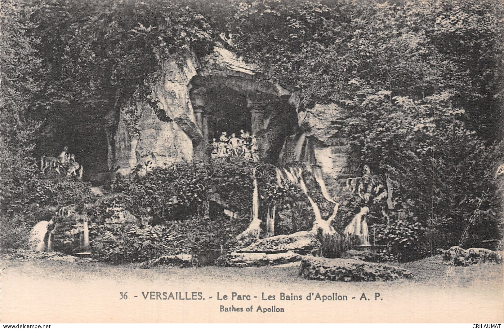 78-VERSAILLES LE PARC-N°5146-E/0083 - Versailles (Schloß)