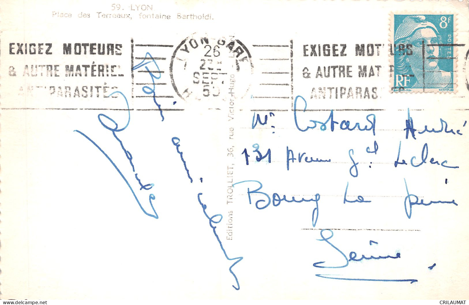 69-LYON-N°5146-E/0037 - Other & Unclassified