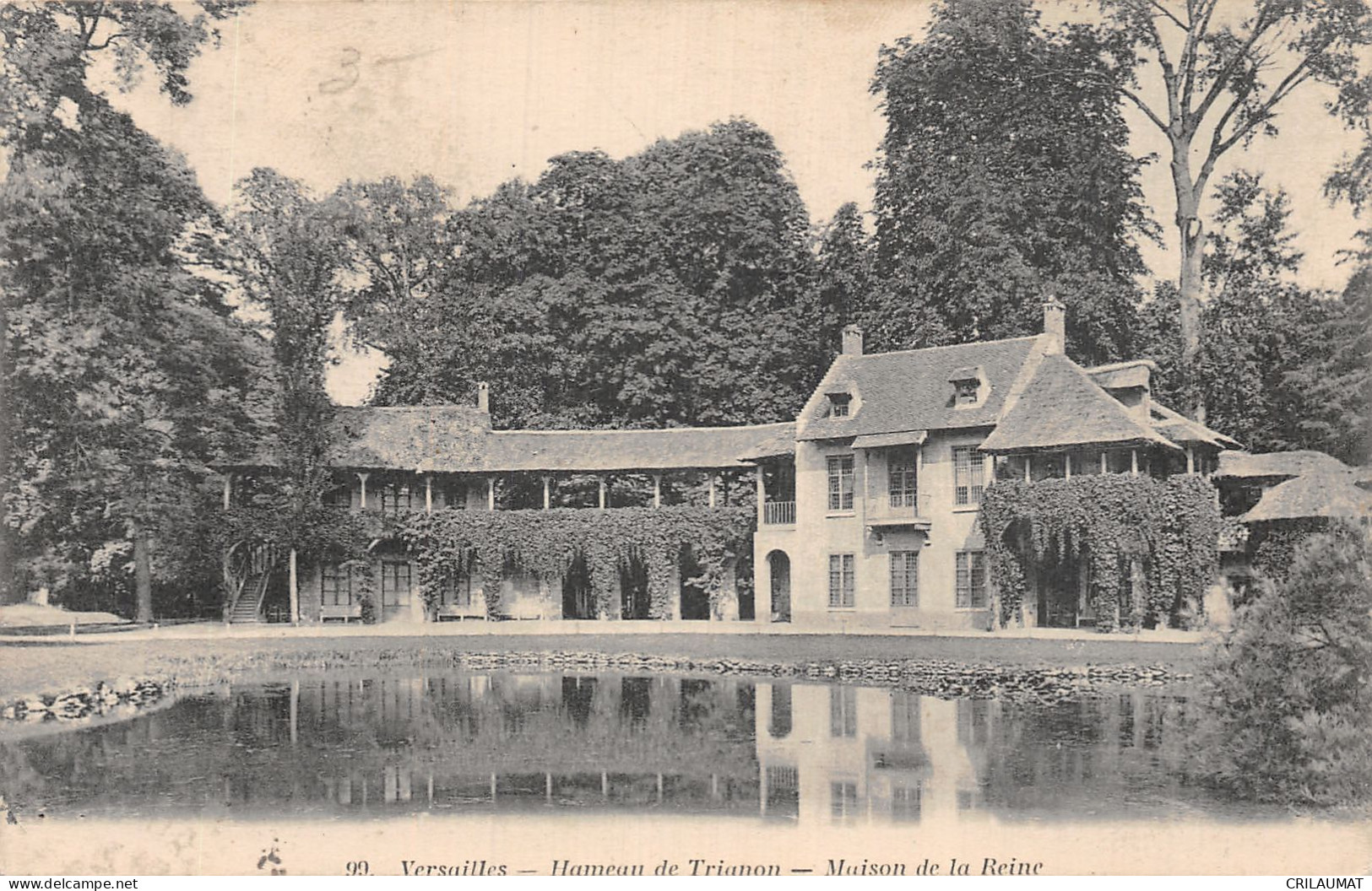 78-VERSAILLES HAMEAU DE TRIANON-N°5146-D/0371 - Versailles (Schloß)