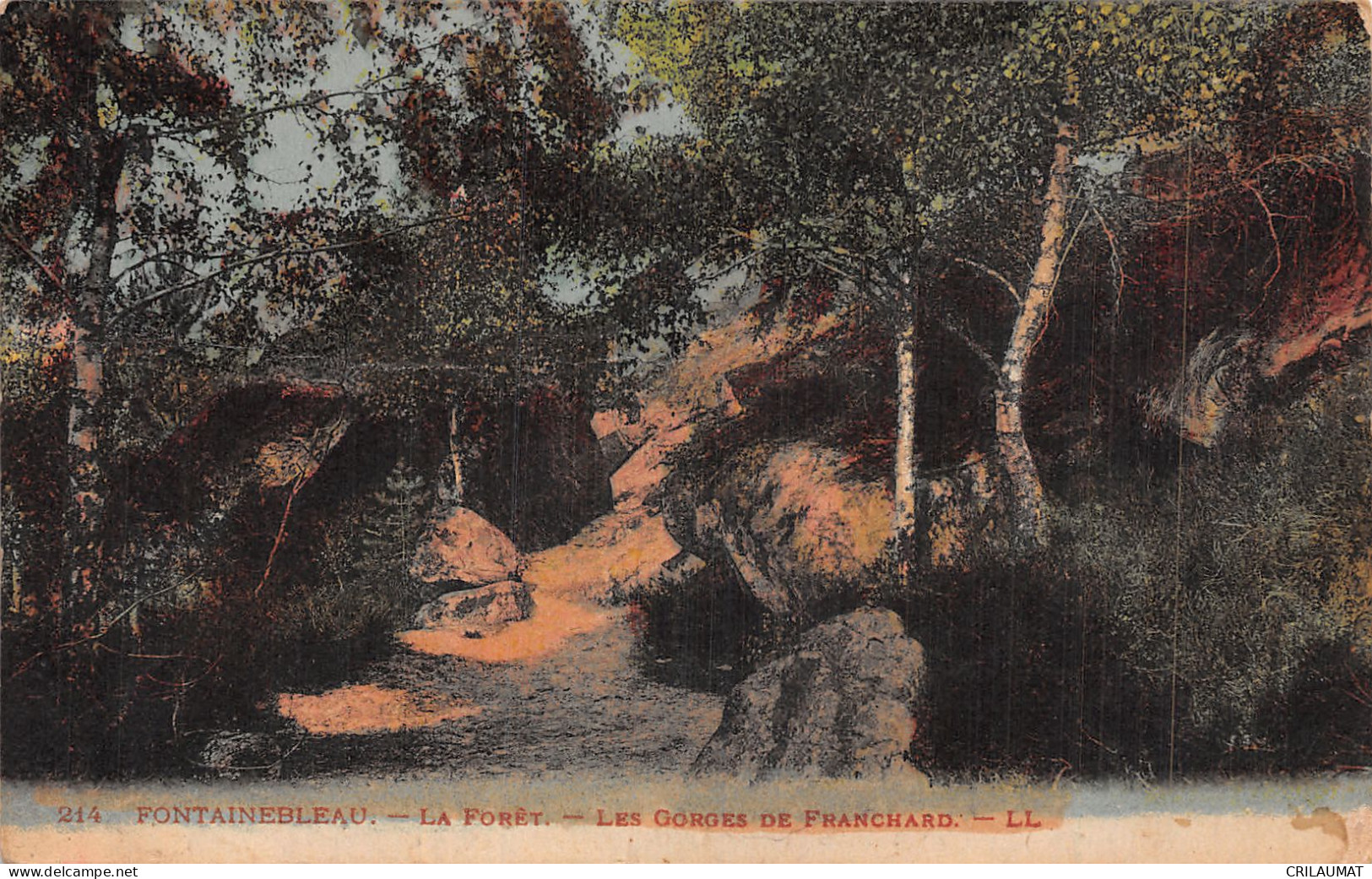 77-FONTAINEBLEAU LA FORET-N°5146-D/0287 - Fontainebleau