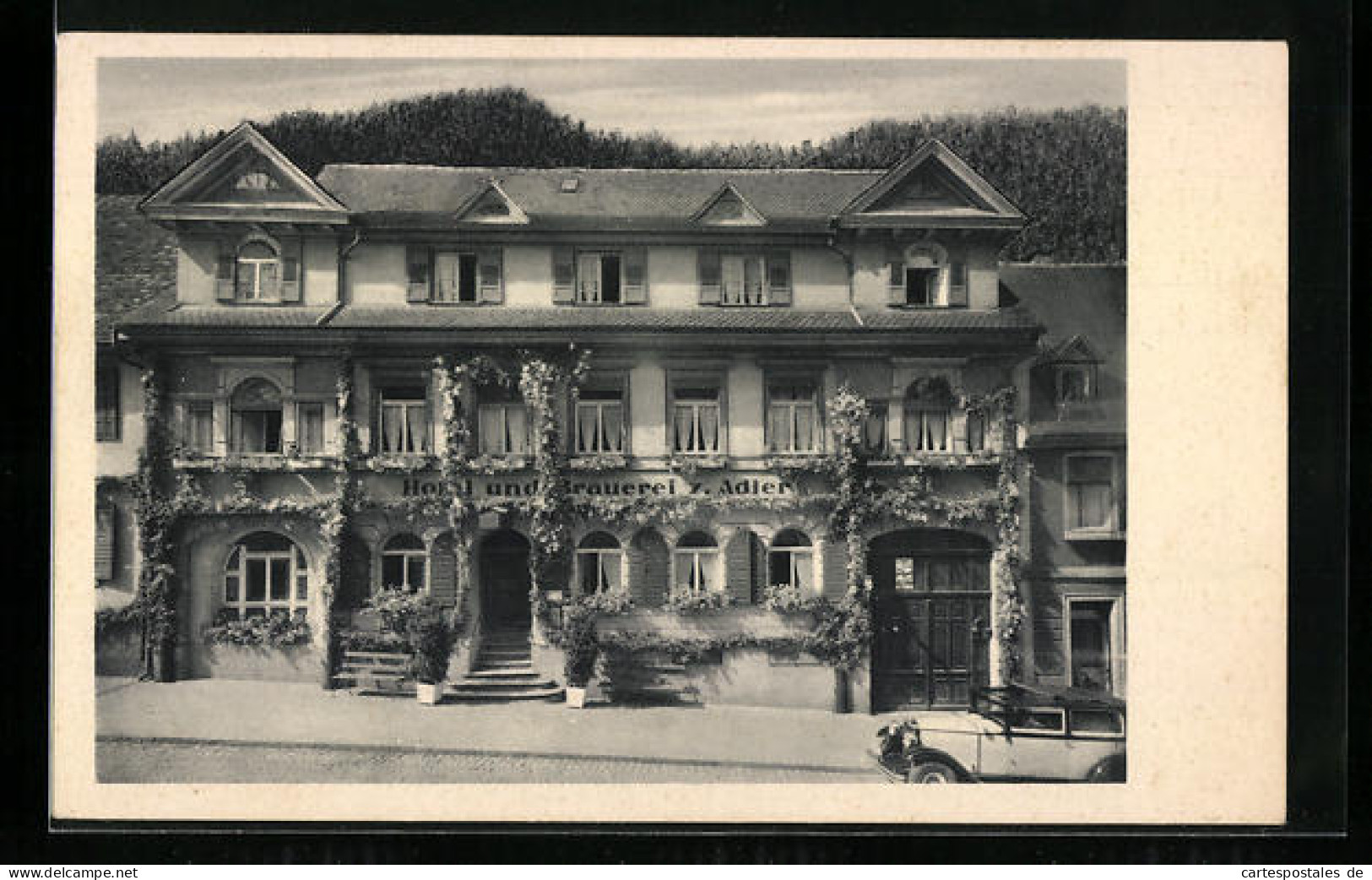 AK Triberg / Schwarzwald, Hotel Und Brauerei Zum Adler  - Triberg