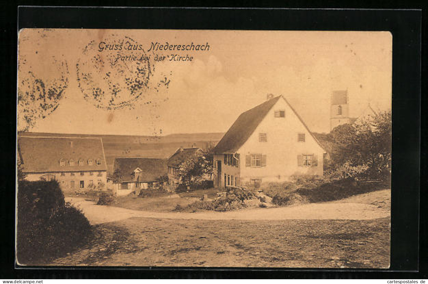 AK Niedereschach, Partie Bei Der Kirche  - Sonstige & Ohne Zuordnung