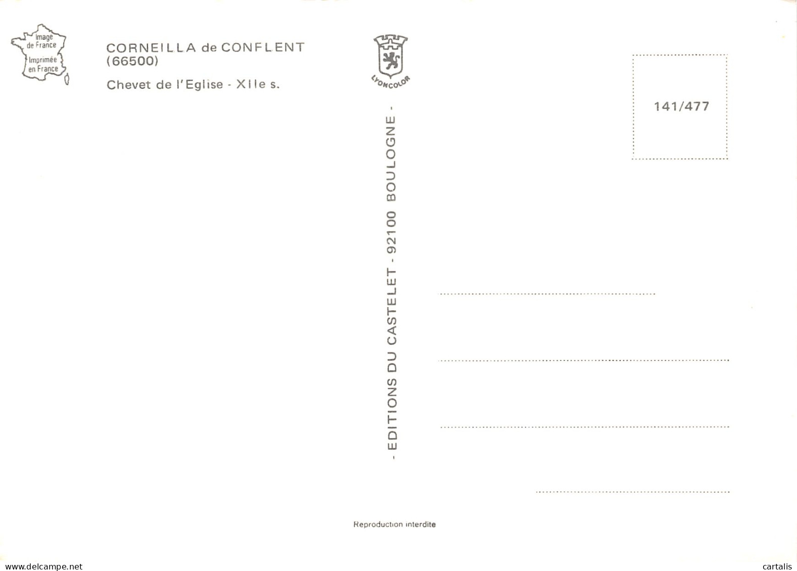 66-CORNEILLA DE CONFLENT-N°4201-B/0367 - Altri & Non Classificati