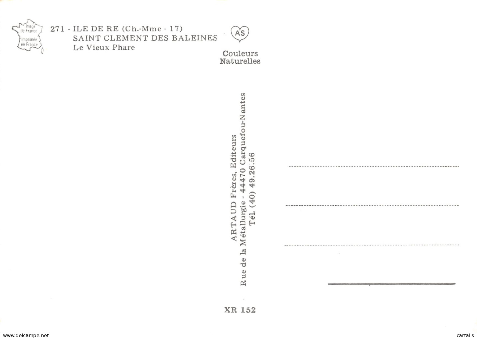 17-SAINT CLEMENT DES BALEINES-N°4201-B/0159 - Otros & Sin Clasificación