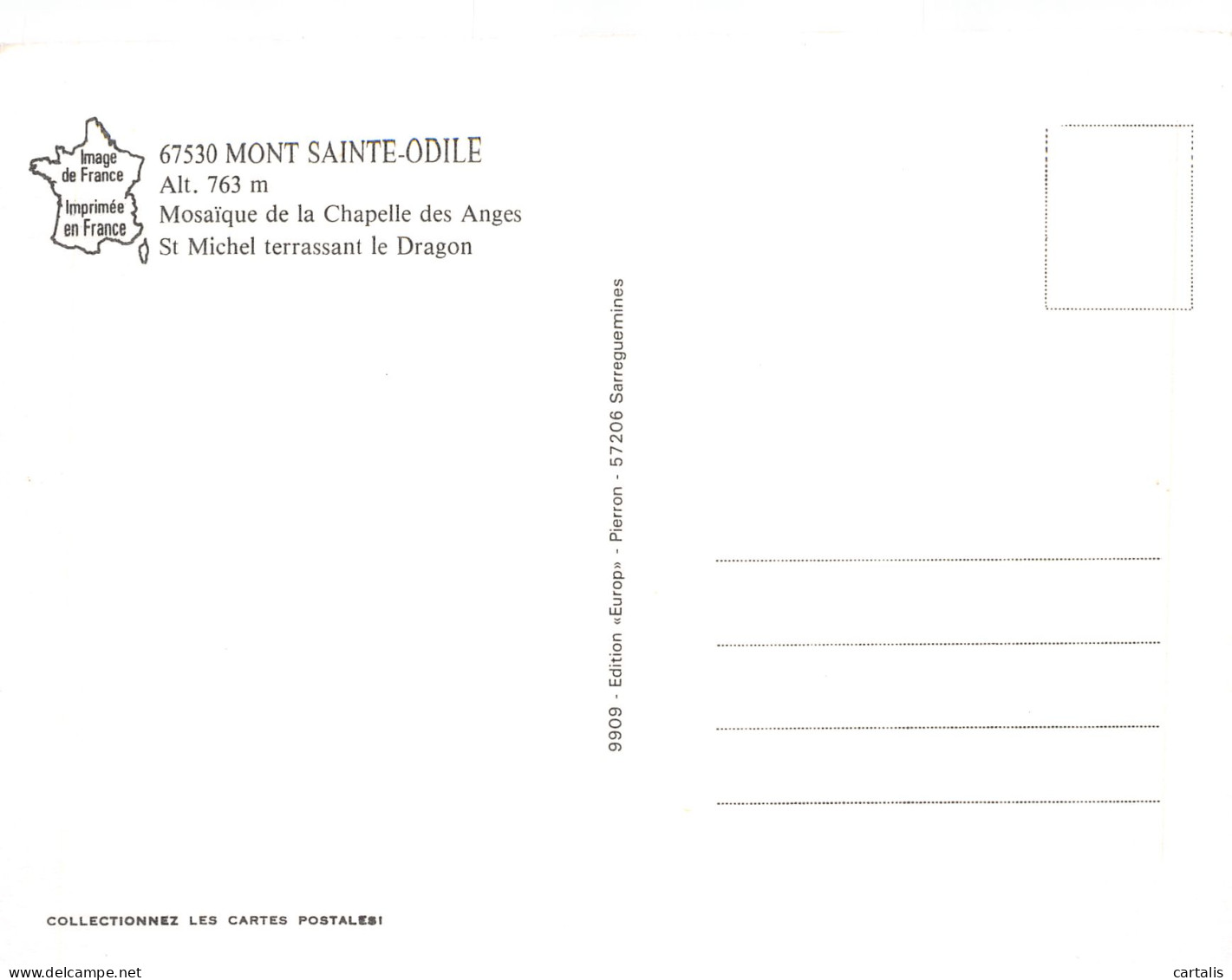 67-LE MONT SAINTE ODILE-N°4201-B/0161 - Andere & Zonder Classificatie