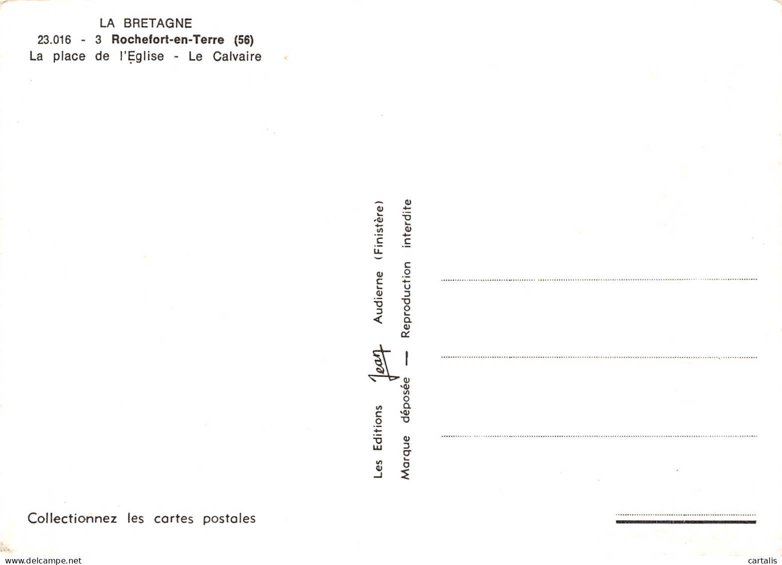 56-ROCHEFORT EN TERRE-N°4201-B/0119 - Rochefort En Terre