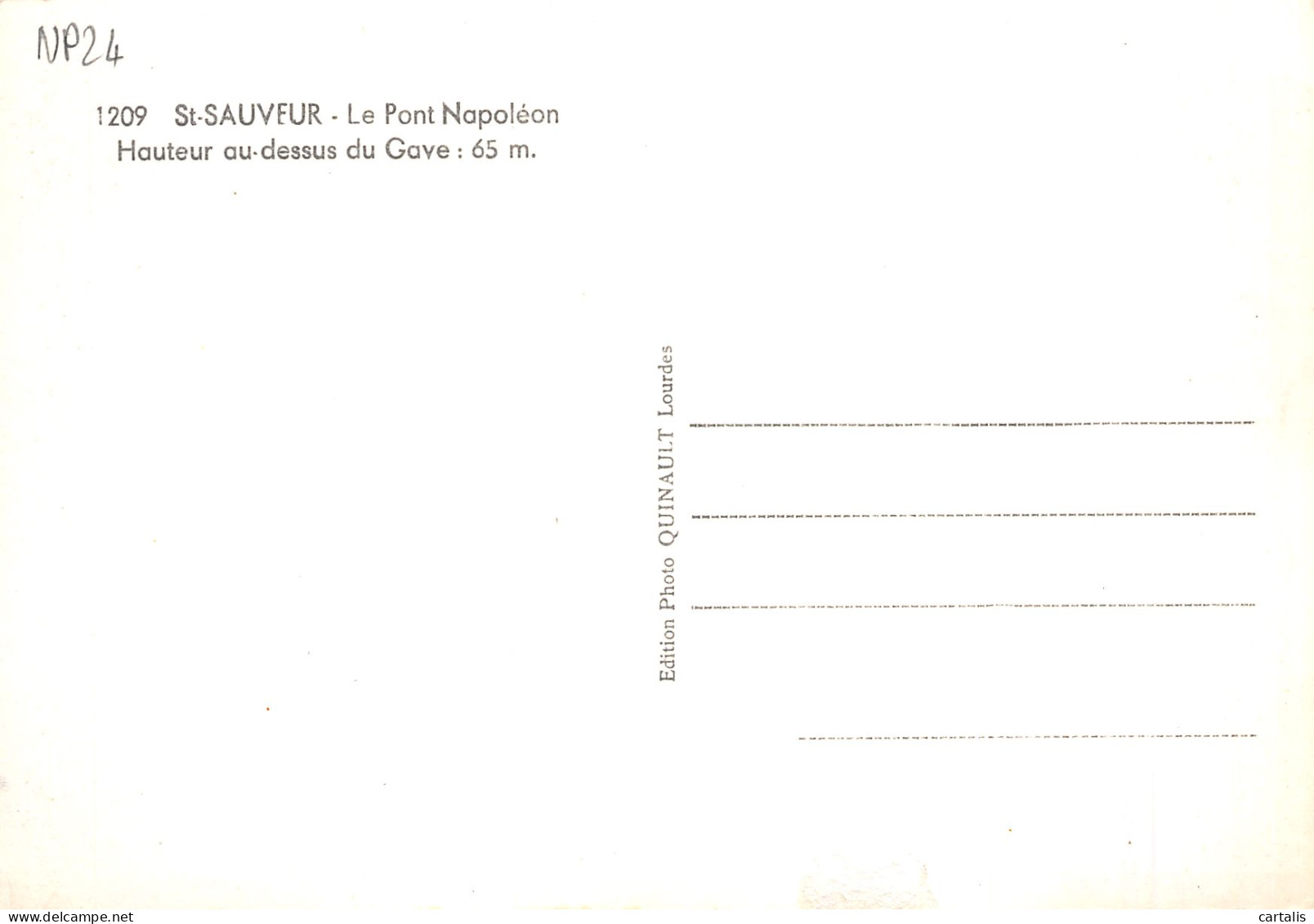 65-SAINT SAUVEUR-N°4201-A/0339 - Otros & Sin Clasificación