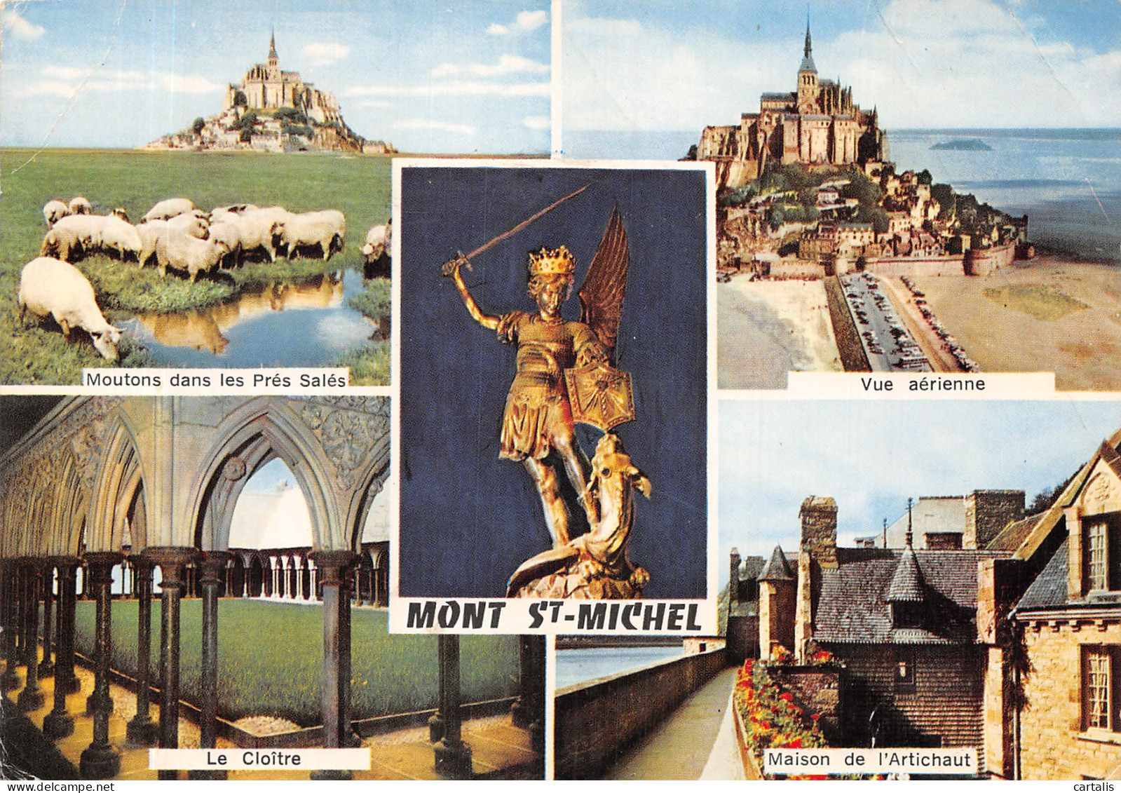 50-MONT SAINT MICHEL-N°4201-A/0181 - Le Mont Saint Michel