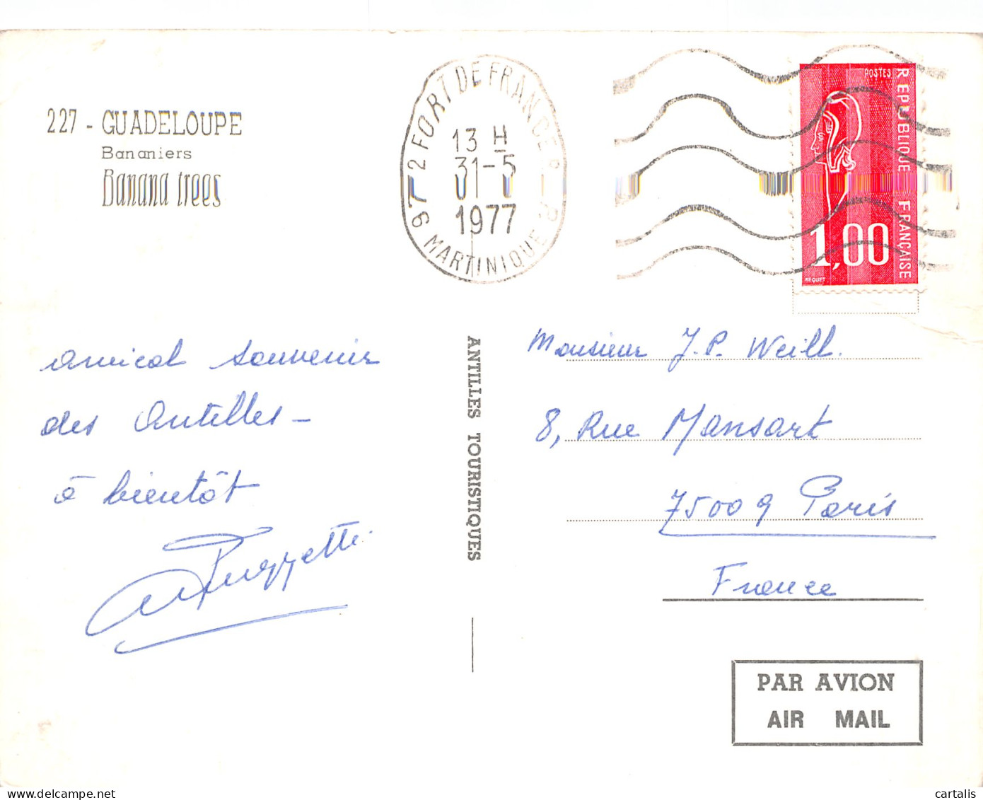 971-GUADELOUPE-N°4201-A/0169 - Andere & Zonder Classificatie