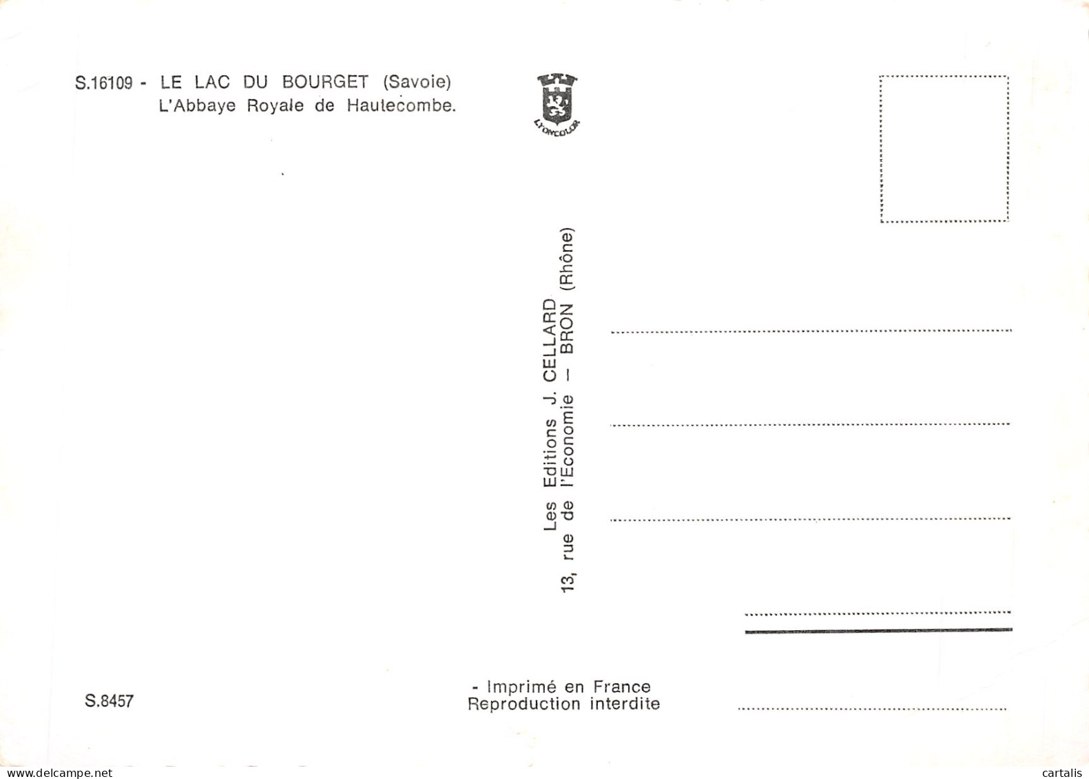 73-LAC DU BOURGET-N°4201-A/0087 - Sonstige & Ohne Zuordnung