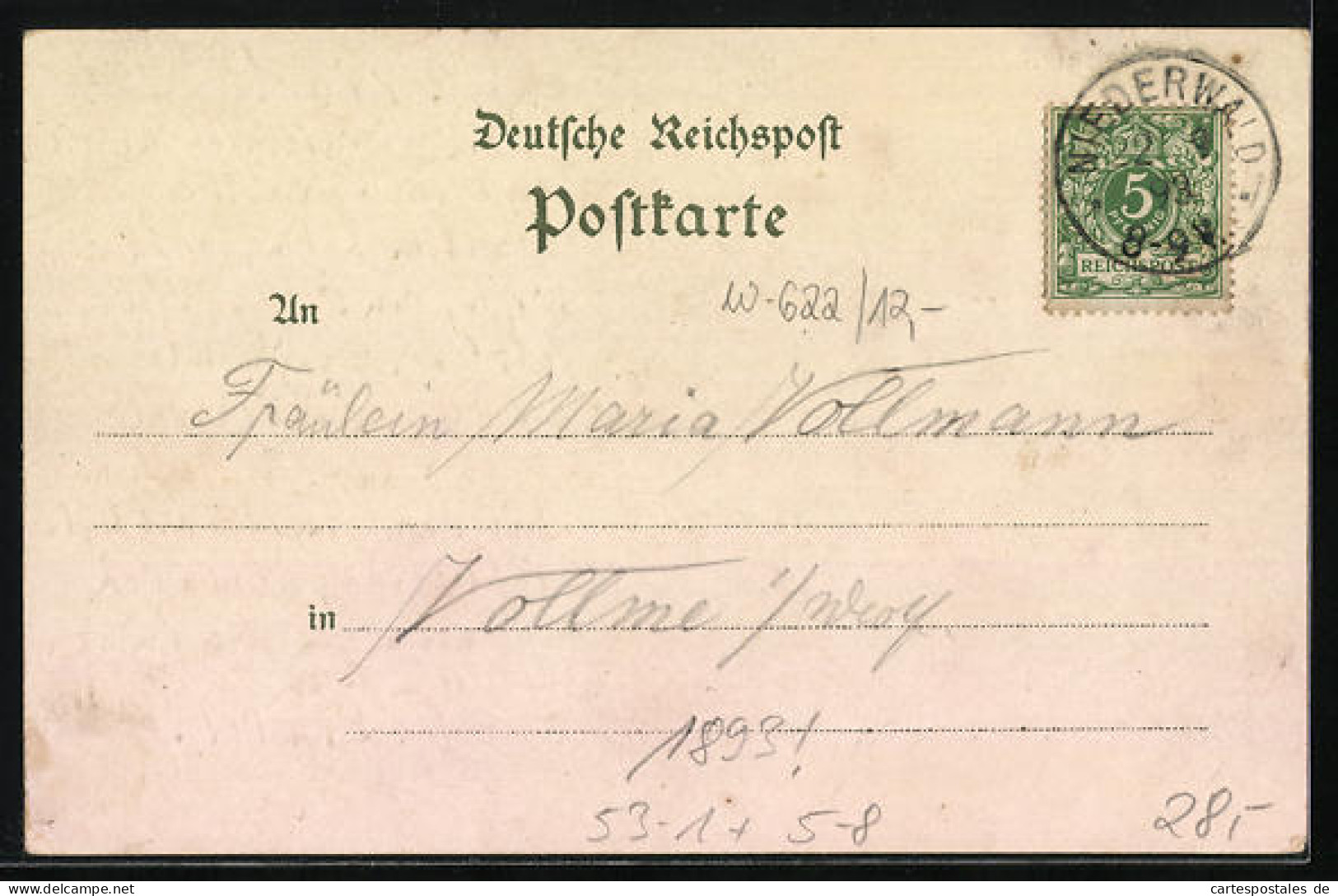 Vorläufer-Lithographie Niederwald, Niederwalddenkmal Mit Eichenlaub 1893  - Andere & Zonder Classificatie