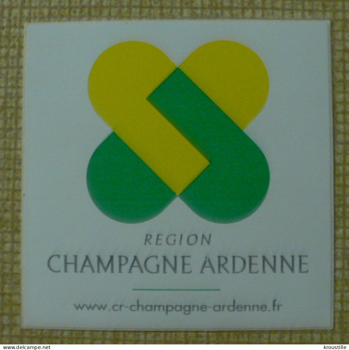 AUTOCOLLANT REGION CHAMPAGNE-ARDENNES - REGIONALISME - Aufkleber