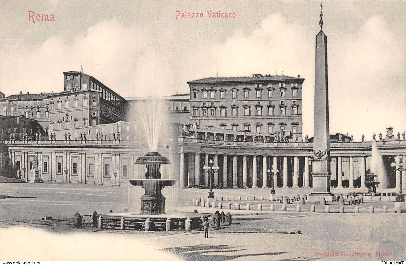 ET-Italie ROME PALAZZO VATICANO-N°5147-A/0017 - Other & Unclassified