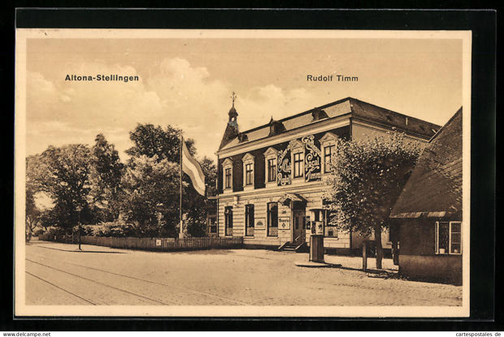 AK Hamburg-Stellingen, Zum Alten Gasthaus Von Rudolf Timm  - Stellingen