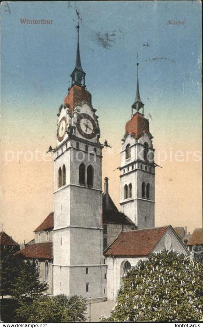 12012537 Winterthur Kirche Winterthur - Altri & Non Classificati