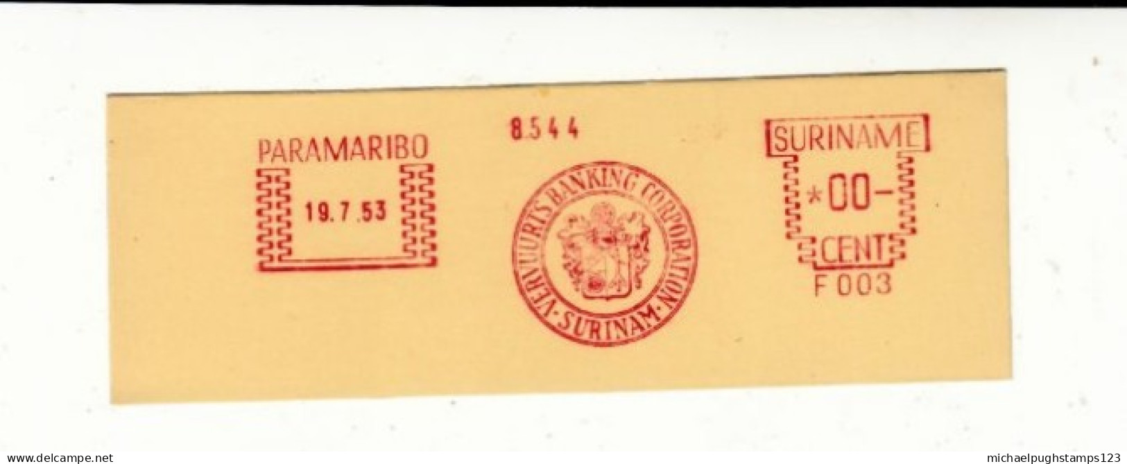 Surinam / Meter Mail - Suriname