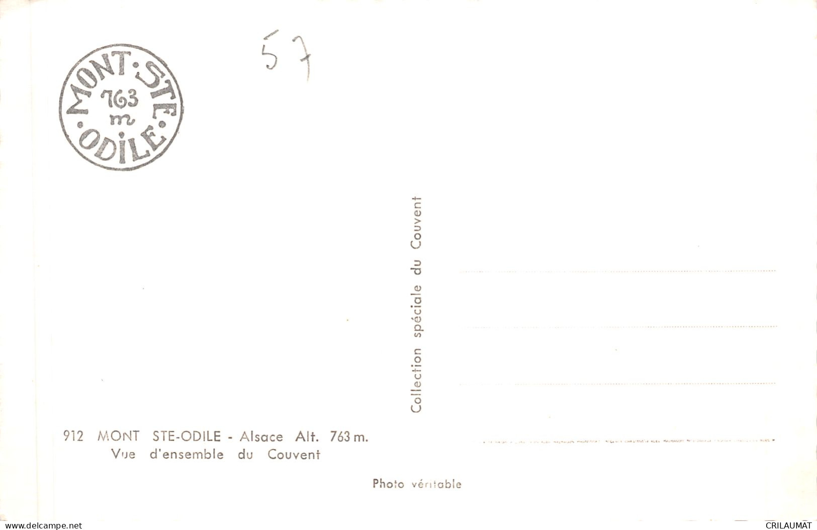67-MONT SAINTE ODILE-N°5146-G/0293 - Other & Unclassified