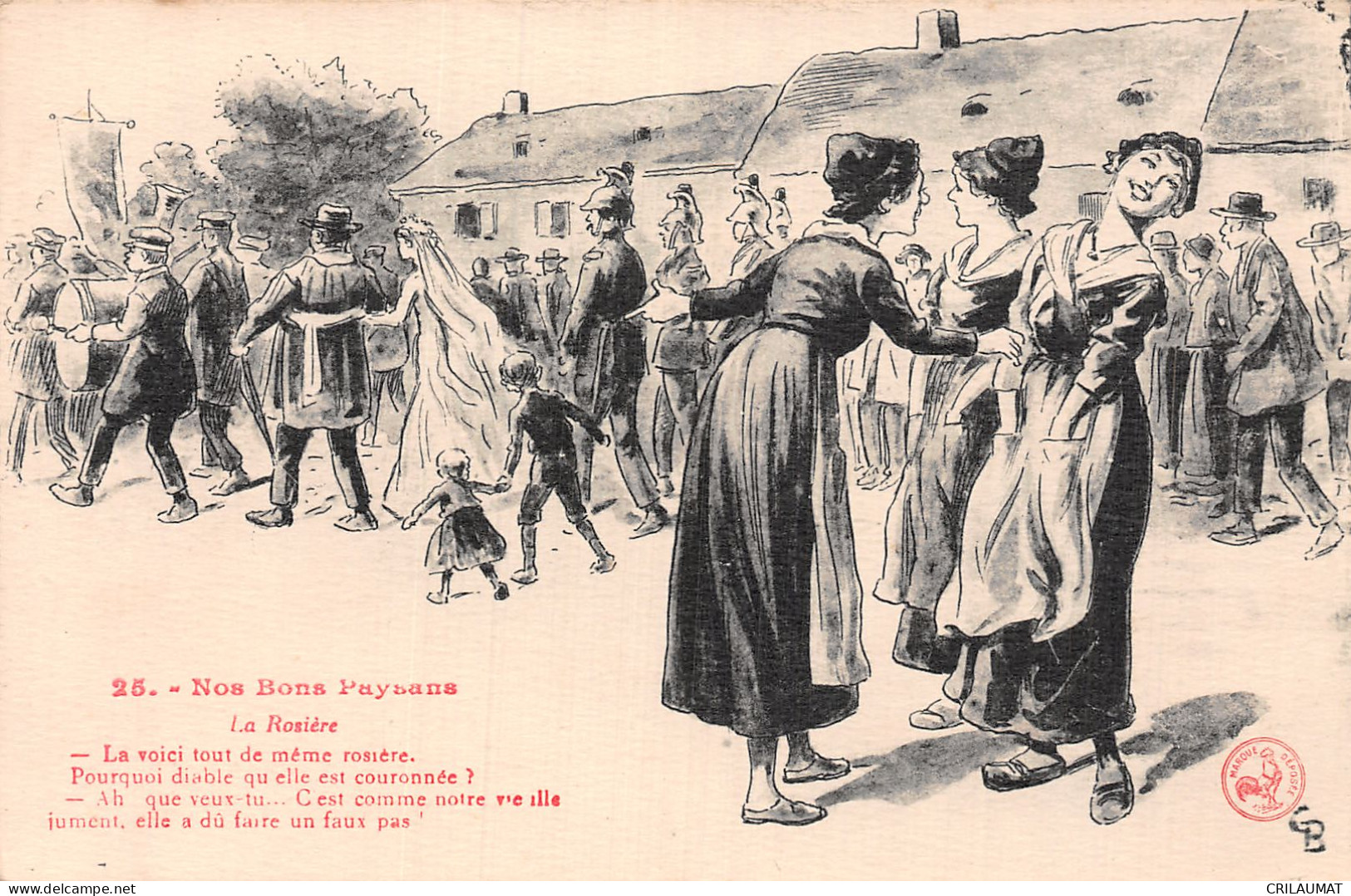 58-NIEVRE FOLKLORE LA ROSIERE-N°5146-G/0229 - Autres & Non Classés