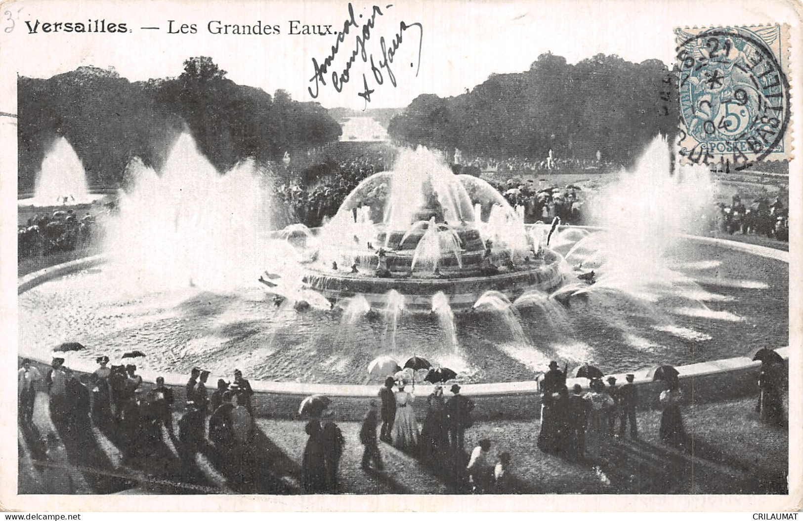 78-VERSAILLES LES GRANDES EAUX-N°5146-G/0213 - Versailles (Château)