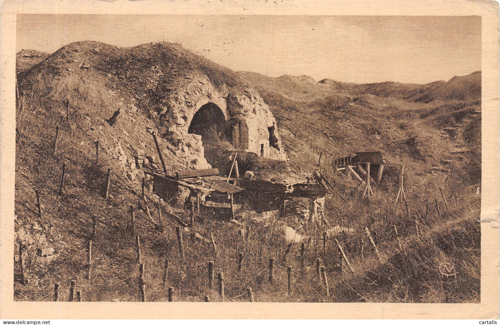 55-FLEURY DEVANT DOUAUMONT FORT DE SOUVILLE-N°4201-E/0193 - Autres & Non Classés