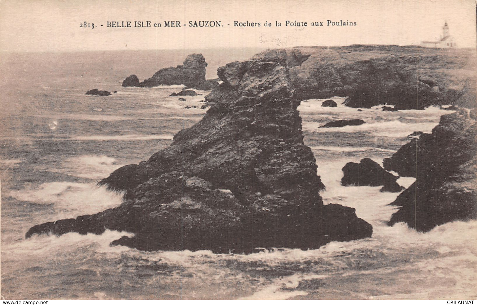 56-BELLE ILE EN MER SAUZON-N°5146-G/0149 - Belle Ile En Mer