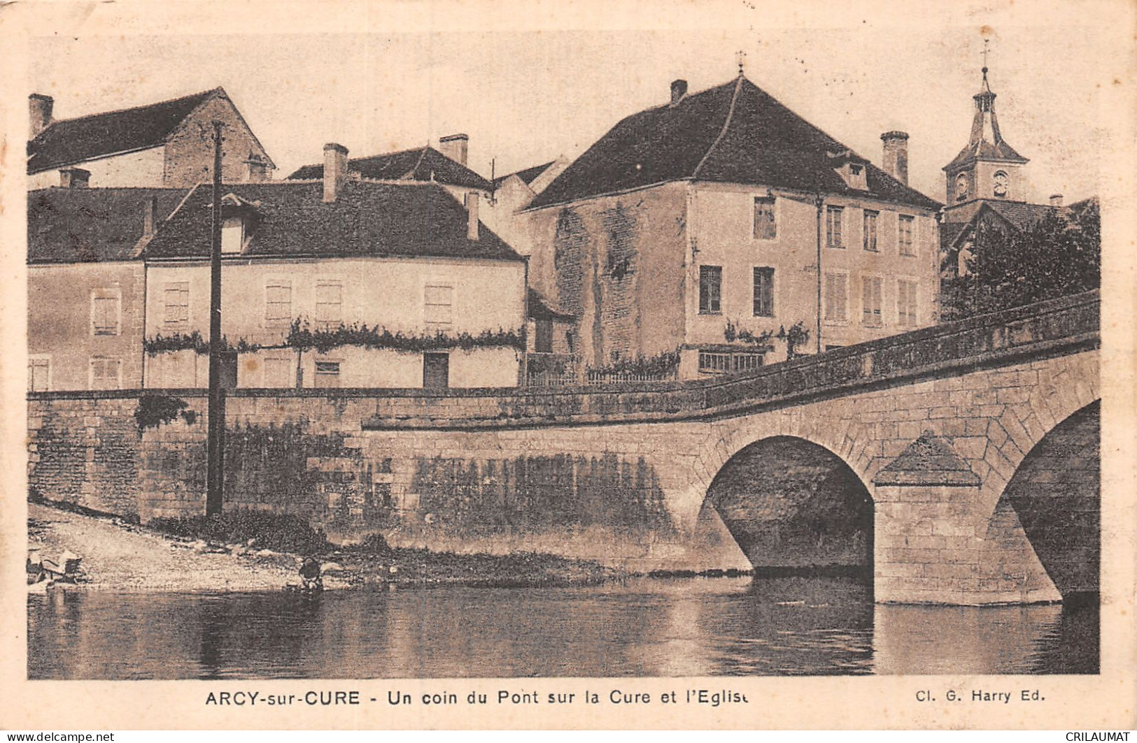 89-ARCY SUR CURE-N°5146-G/0081 - Autres & Non Classés