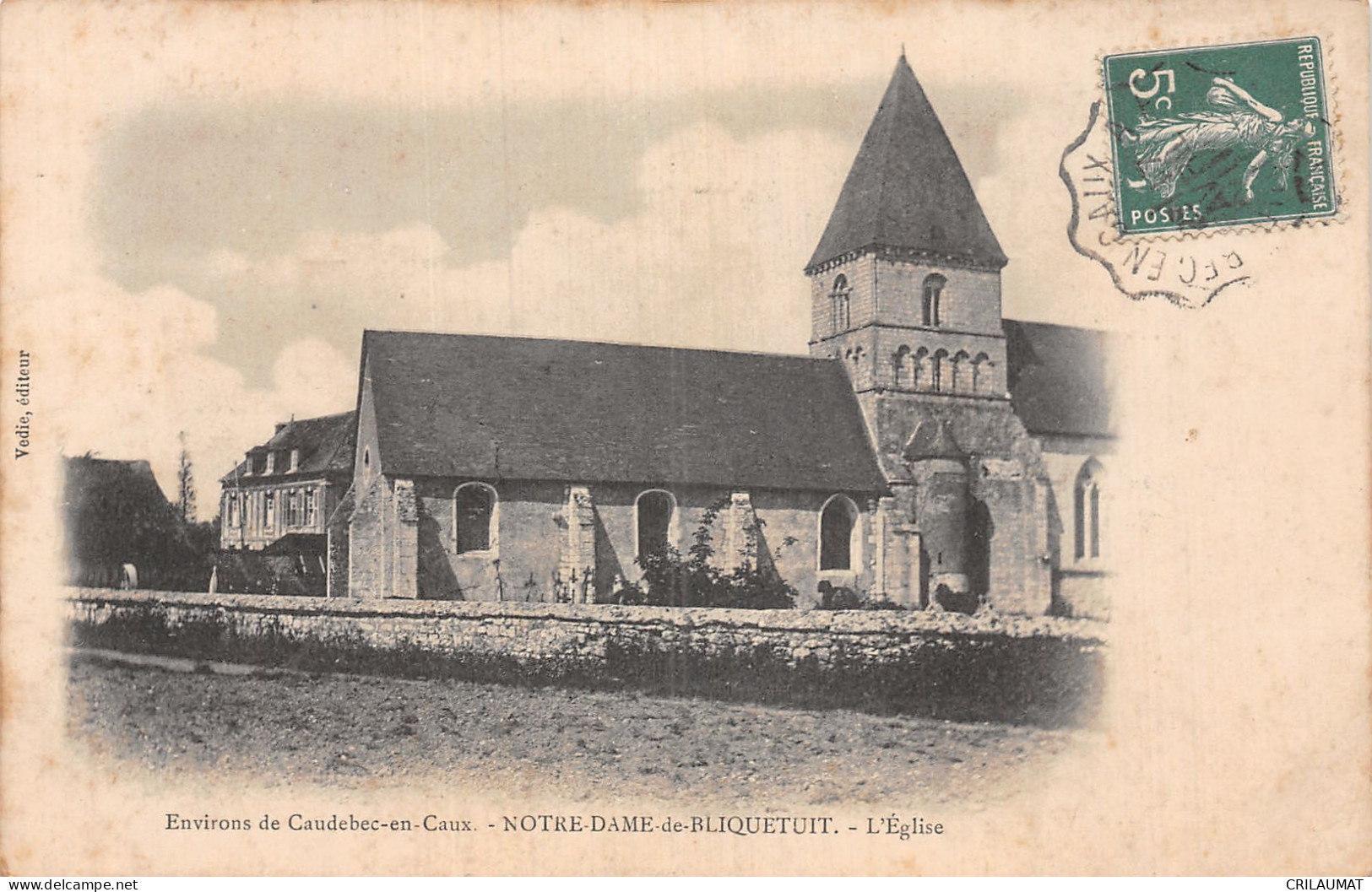 76-NOTRE DAME DE BLIQUETUIT-N°5146-G/0017 - Other & Unclassified