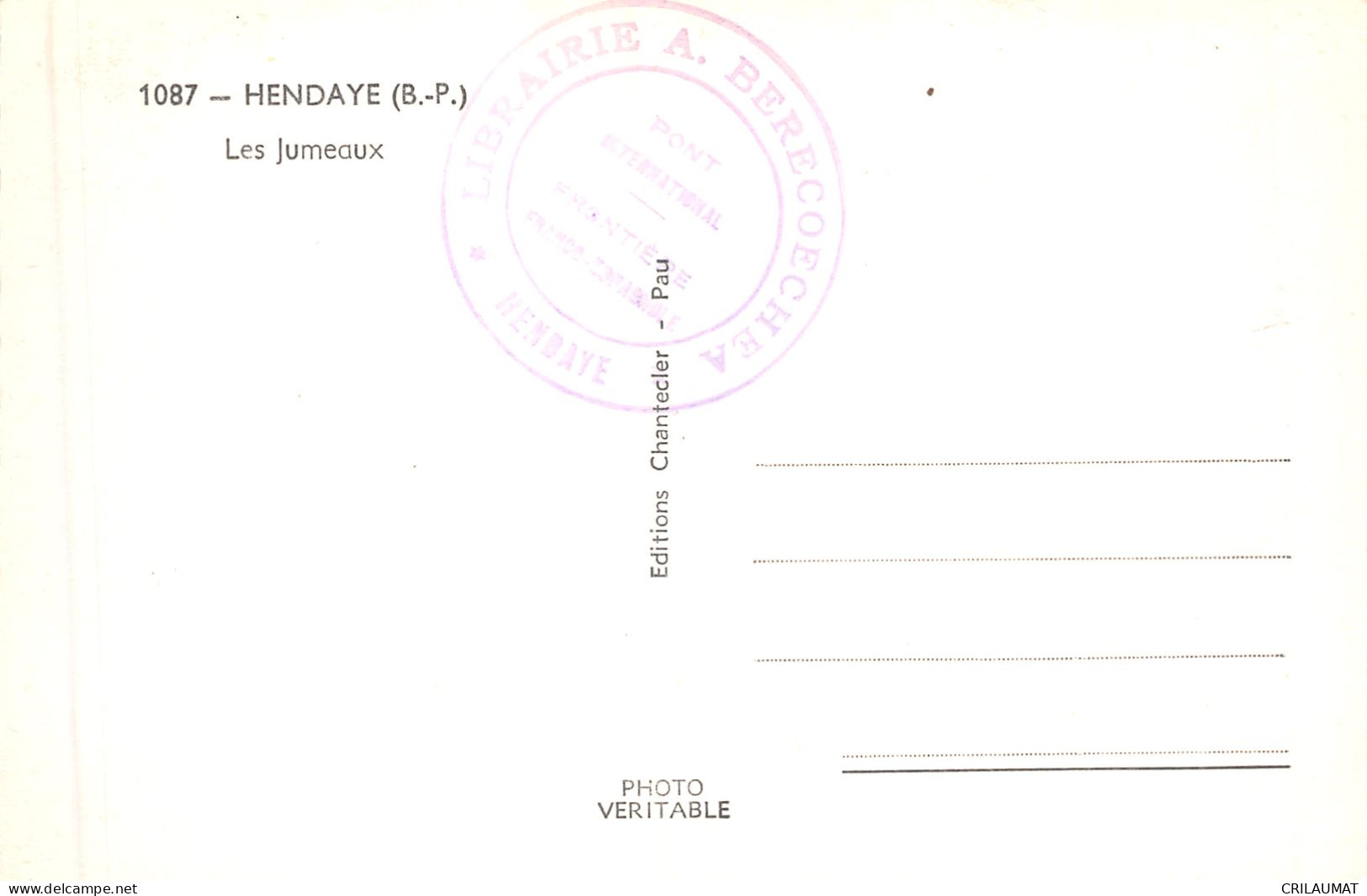 64-HENDAYE-N°5146-F/0383 - Hendaye