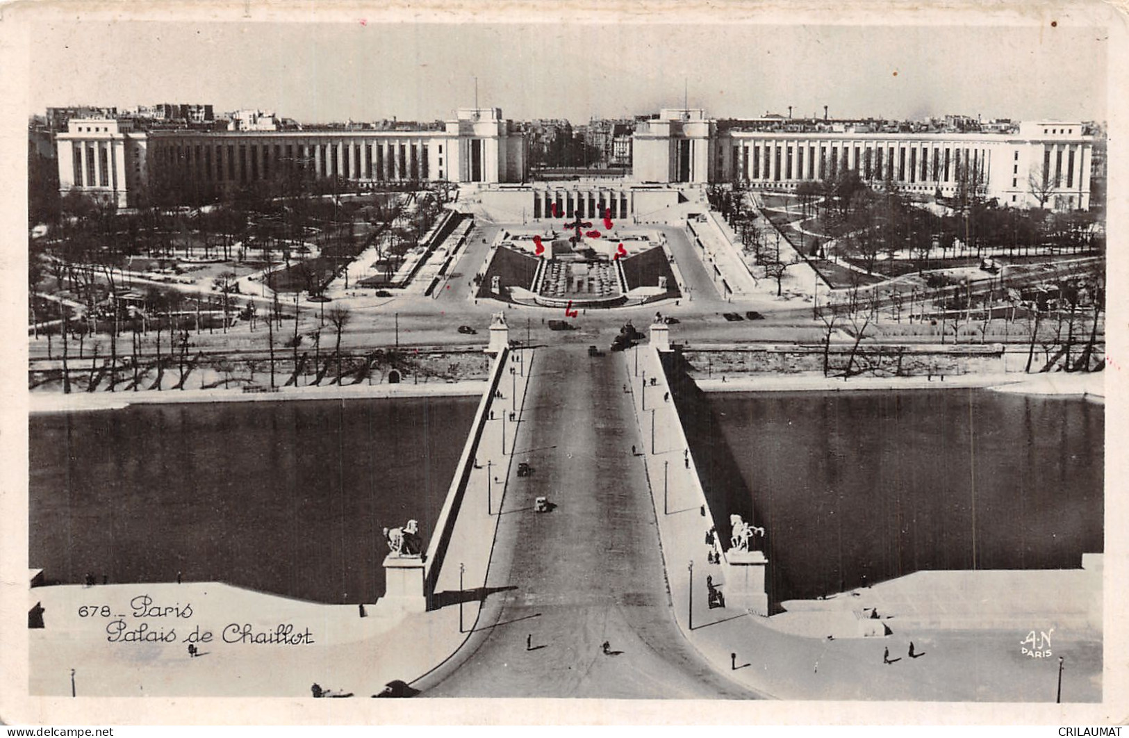 75-PARIS PALAIS DE CHAILLOT-N°5146-F/0287 - Other & Unclassified