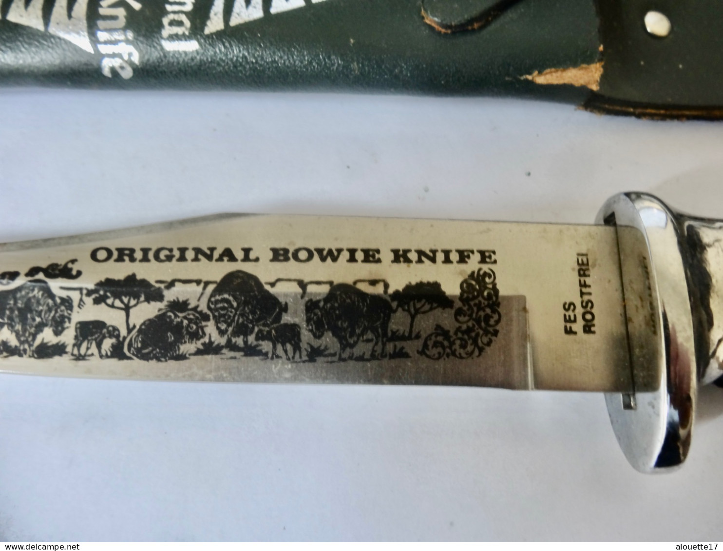 Couteau De Chasse Original Bowie KNIFE  N 2 - Armes Blanches