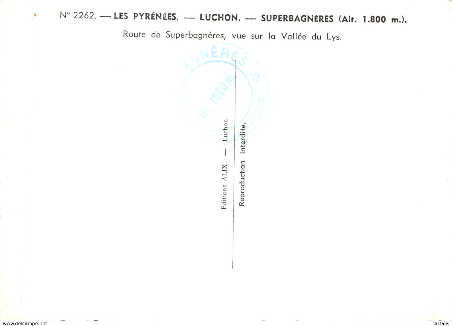 31-LUCHON SUPERBAGNERES-N°4201-D/0383 - Luchon