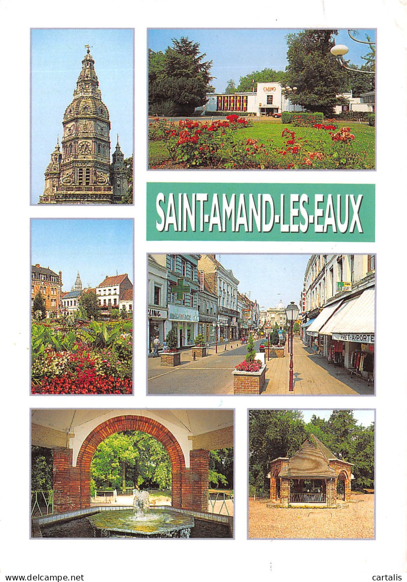 59-SAINT AMAND LES EAUX-N°4201-D/0367 - Saint Amand Les Eaux