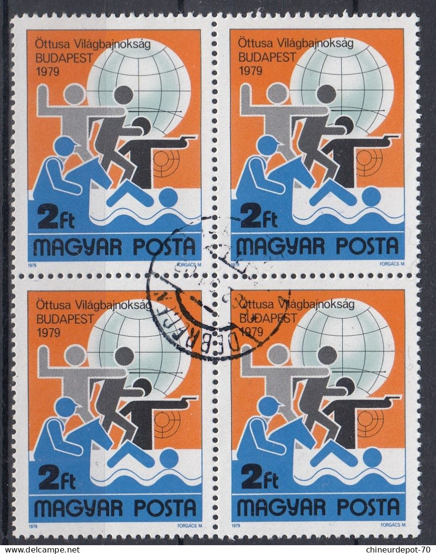 Öttusa Világbajnokság BUDAPEST 1979 - Used Stamps