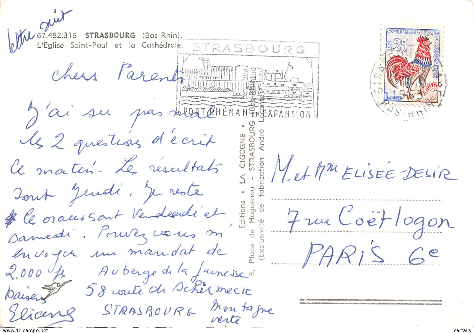 67-STRASBOURG-N°4201-D/0205 - Strasbourg