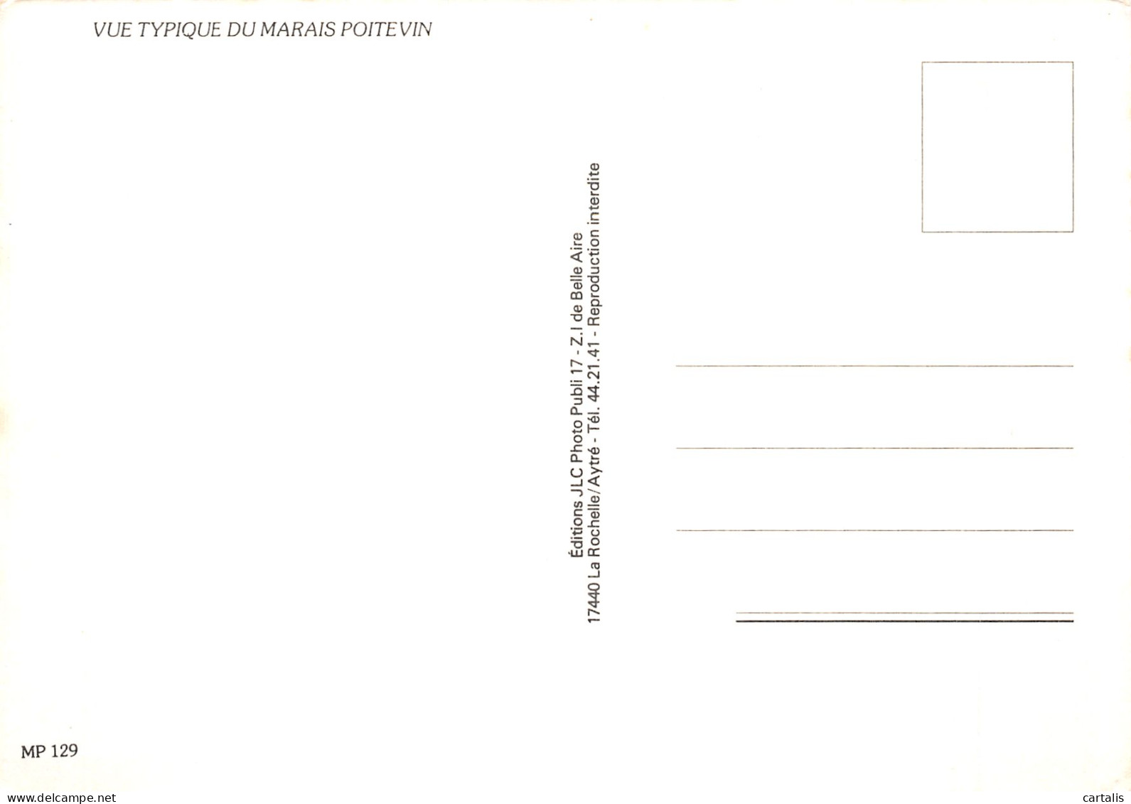 79-MARAIS POITEVIN-N°4201-D/0151 - Andere & Zonder Classificatie