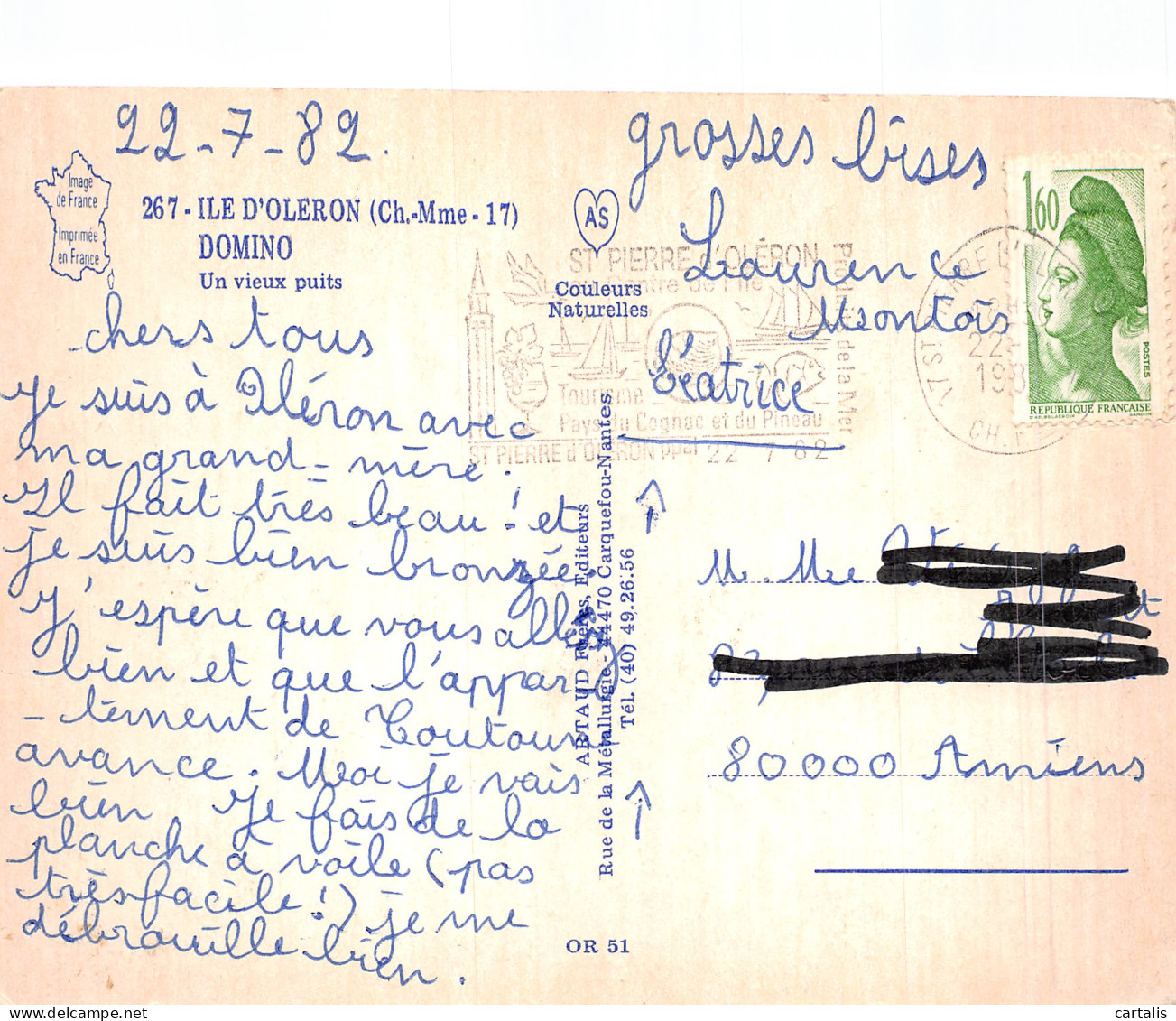 17-OLERON DOMINO-N°4201-D/0127 - Andere & Zonder Classificatie