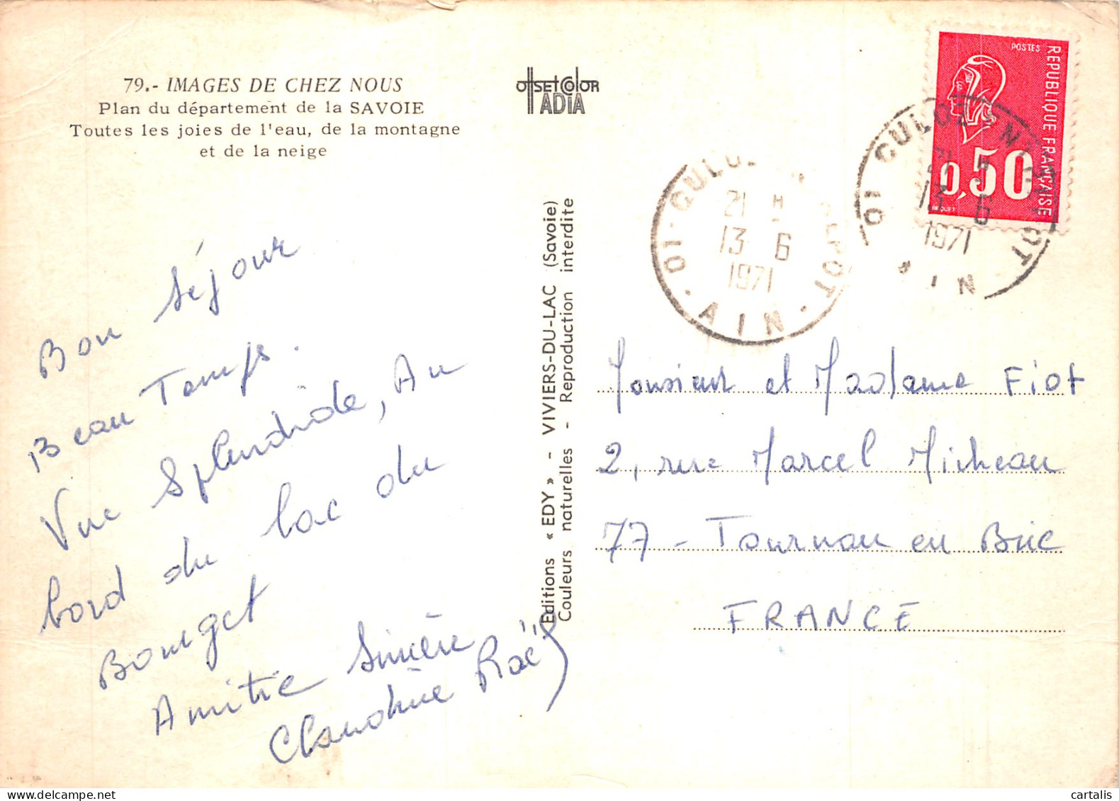 73-LA SAVOIE-N°4201-D/0043 - Other & Unclassified